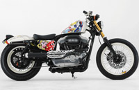 Pop-art harley za mlade vozae